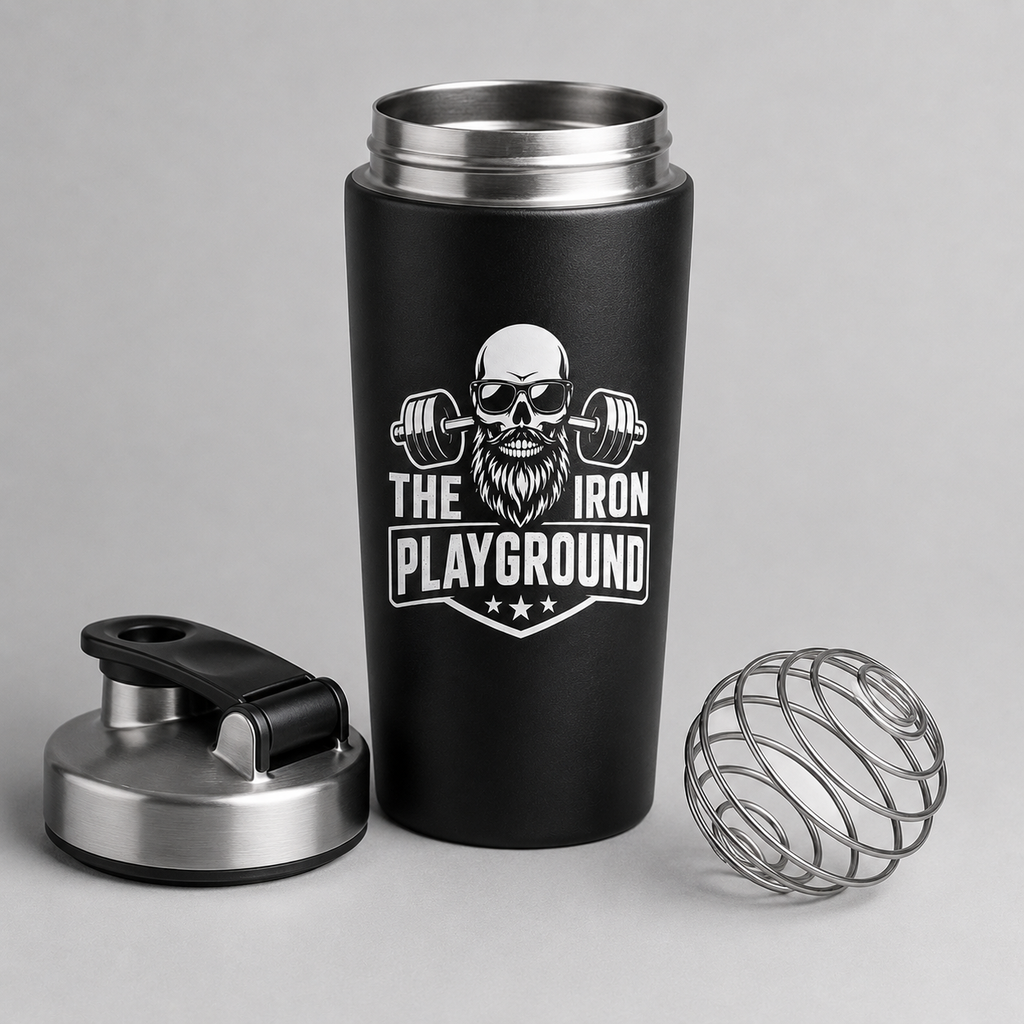 The Iron Playground Stainless Steel Shaker (coming soon)