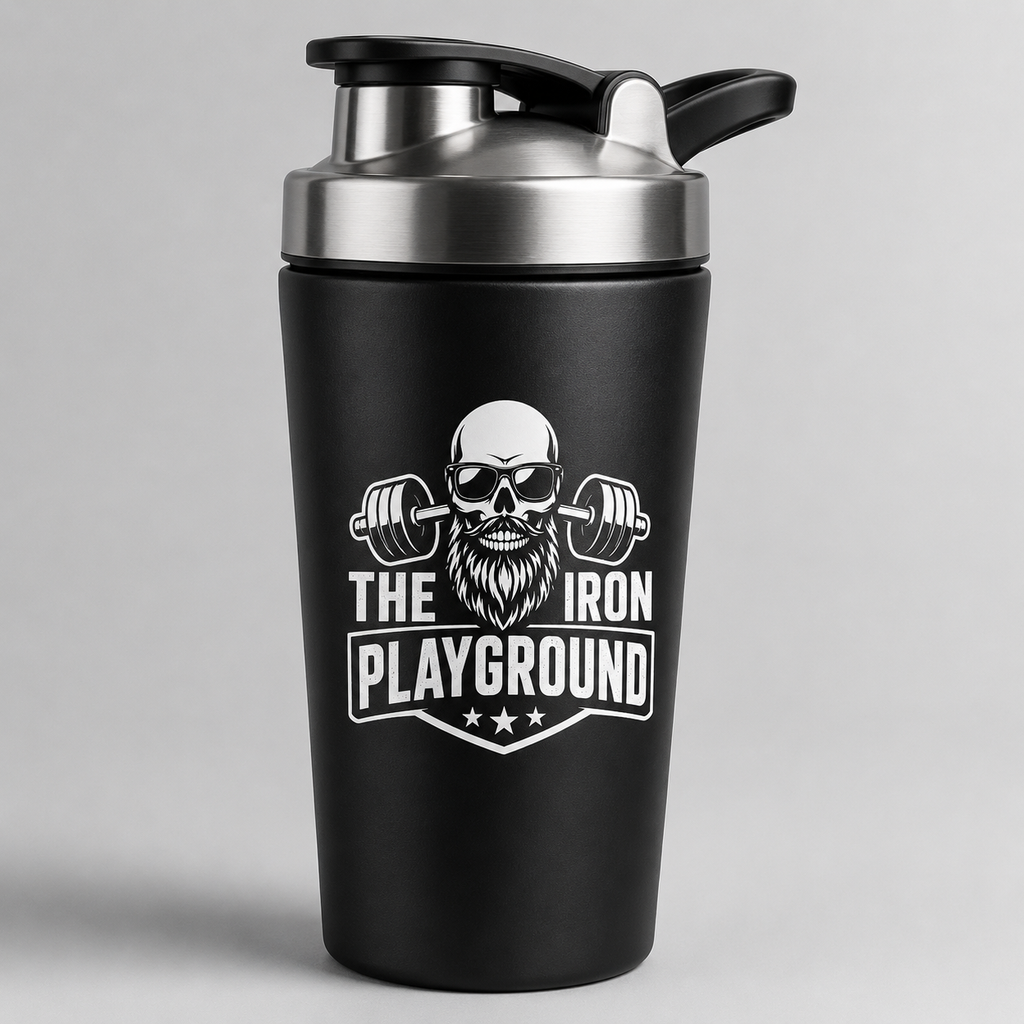 The Iron Playground Stainless Steel Shaker (coming soon)