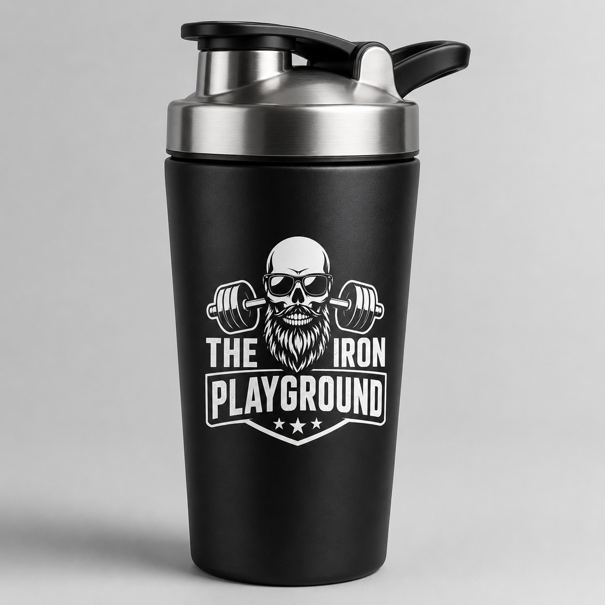 The Iron Playground Stainless Steel Shaker (coming soon)