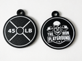 The Iron Playground "45 LB" Keychain